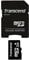Transcend Micro SD 2GB Speicherkarte mit SD-Adapter