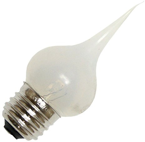Bulbrite Incandescent S11 Medium Screw Base (E26) Light Bulb, 1 Count (Pack of 1), Silicone