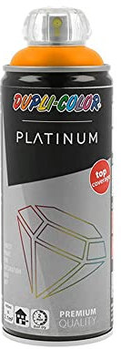 Duplicolor 719714 Spray Platinum, Orange Pastel Satin, 400 ML