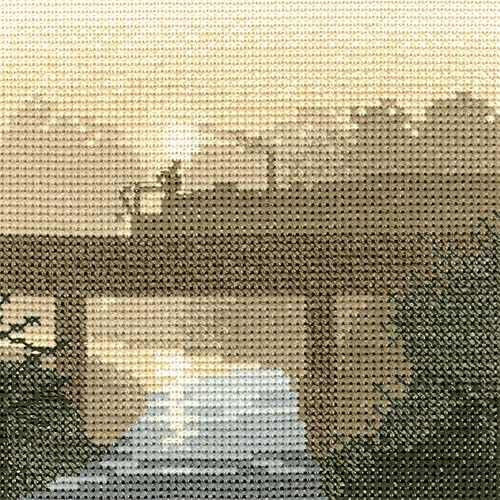 Canal Crossing - 14 count Aida - Cross Stitch Kit