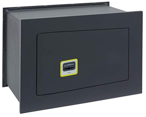 ARREGUI Ideal 10 281320 Coffre-fort encastrable avec serrure à clé, coffre-fort de sécurité à emmurer, coffre fort mural pour particuliers & professionnels, haute sécurité, petit, 23 x 35 x 20 cm, 10L