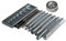 Co-link DIY 11 pcs Fertigkeit-Werkzeug Gesenkstanze Schnapp Nieten Setter-Basis-Kit mit Sockel für Lederhandwerk Lochungen und Installieren Rivet Knopf
