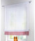 SIMPVALE Raffrollo Gardinen Voile römischen Raffgardinen Schatten Transparent Vorhang für Balkon und Küche (violett, Breite 140cm / Höhe 155cm)