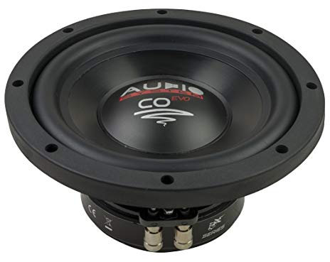 Audio System CO 08 DC CO-Series 200 mm/8 subwoofer a doppia bobina oscillante 20 cm 180 Watt RMS High EFFICIENT WOOFER subwoofer
