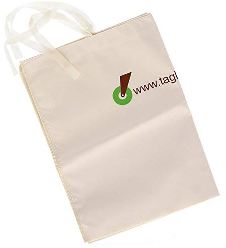 Tasche für Schneidebrett aus Holz für Nudeln | aus wasserabweisendem Vliesstoff | Maße 62 x 42 x 3 cm | Made in Italy