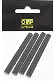 OMP SPEED SATZ 4 STEHBOLZEN AUTOFELGEN OMP M12X1.25 LÄNGE 82MM, SCHWARZ
