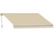 Gruppo Maruccia Toldo motorizado 3 x 2 metros Toldo parasol eléctrico Beige