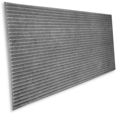 10qm / 3D Wandpaneele Betonimitat Betonlook Wandverkleidung BETON IMITATION Polystyrol XPS - Schaumstoff (20 Stück - Modell STRIPS 42)