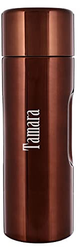 Herz & Heim® WMF Edelstahl Thermoskanne mit Namensgravur Kupfer