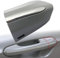SecosAutoparts Front Driver Exterior Door Handle Lock Cover with Chrome Compatible with Ford Edge 2015-2020 Fusion 2013-2020# DS7Z-54218A15-DC DS7Z54218A15DC Door Handle Lock Bezel Cover Cap Black