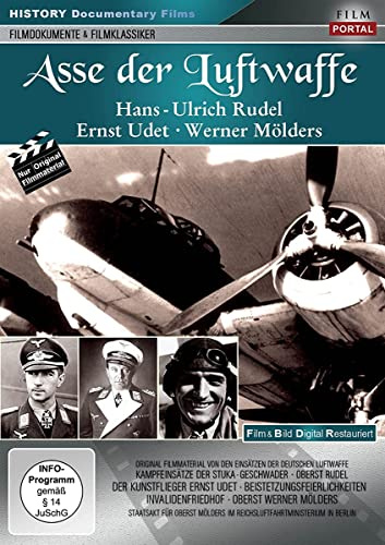 Asse der Luftwaffe - Hans Ulrich Rudel, Ernst Udet, Werner Mölders