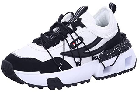 FILA Damen UPGR8 H wmn Sneaker, White-Black, 39 EU Schmal