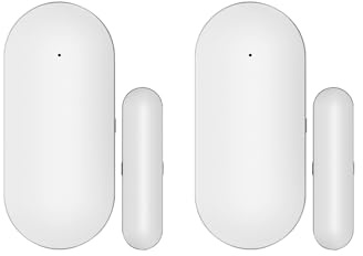 2 PCS Capteurs de Portes/fenêtres sans Fil pour Tous Les hôtes d'alarme LWOHSI/PGST
