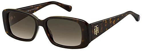 Tommy Hilfiger Unisex Th 1966/s Sunglasses, 086/HA Havana, 54