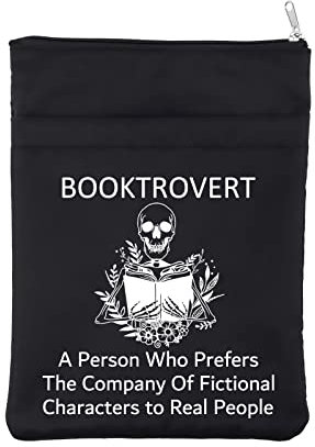 Booktrovert Definition Buchhülle Lesegeschenk Bibliothekarin Geschenk Lehrer Geschenk Buchliebhaber Geschenk Bibliophile Geschenk für Buchwurm (Booktrovert BM)