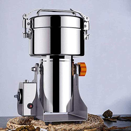 Macinacaffè elettrico Mulino superfine 500g Macinacaffè elettrico Macinaspezie alle erbe Polverizzatore Polvere Macchina Apri-Coperchio-Stop con S