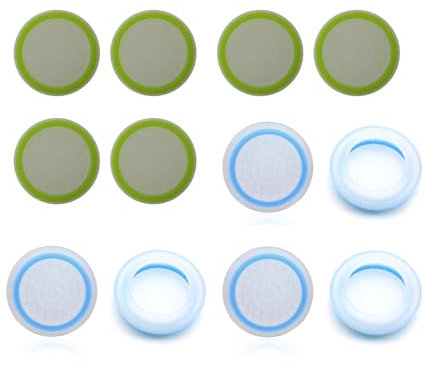 Capuchons de rechange en silicone antidérapant pour manette de PS3, PS4, PS5, Xbox 360 (style A)
