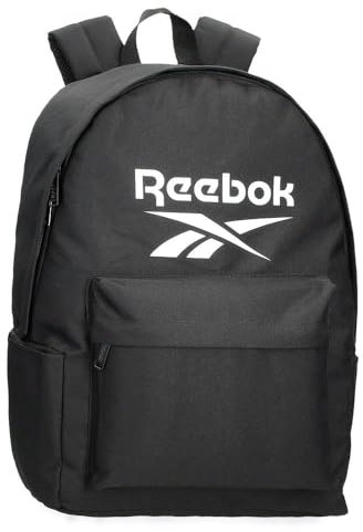Reebok Ashland Zaino Nero 31,5 x 45 x 15 cm Poliestere 21,26L by Joumma Bags, Nero, Taglia unica, Zaino
