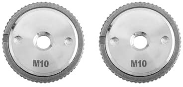 Bestgle 2 Piezas Tuerca De Sujeción Rápida M10, Tuerca de Sujeción Rápida M10, Tuerca de Sujeción de Acero al Carbono Rosca Precisa, para Amoladoras Angulares