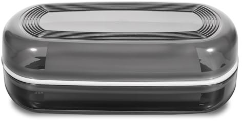 Qianyu Reise Seifenhalter Auslaufsichere Seifenbox Reise Seifenhalter mit Abnehmbarer Abtropfschicht Tragbares Seifenetui Großer Toilettenartikel für Badezimmer Reisen Camping Fitnessstudio