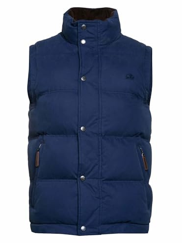 Raging Bull Mens Classic Padded Gilet (XXL) (Navy)