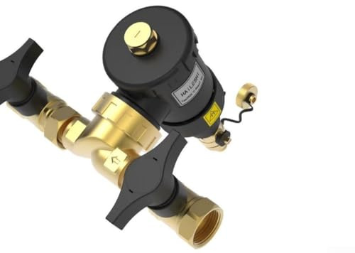 Jonikuper Magnetisches Heizsystem Vorfilter, Einstufiger Schlammabscheider mit abnehmbarem Magnetring, DN20 DN25 DN32 Innengewinde, für HVAC Fußbodenheizung (DN32)