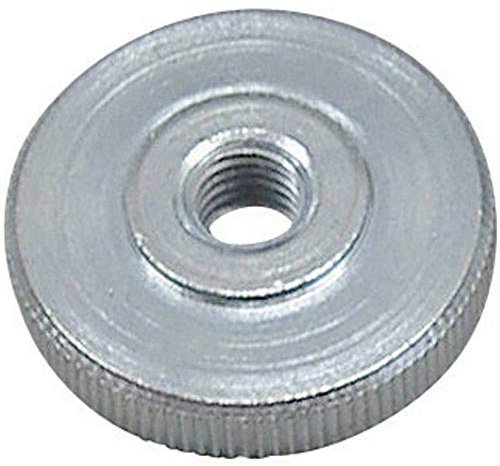 Gerändelte Muttern M3 DIN 467 Stahl verzinkt 10 Stück. TOOLCRAFT DIN 467 – 5 ZN