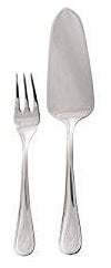 Sambonet Contour Forchette Dessertbesteck, Acciaio Inossidabile, Grigio, 13 per Dolce