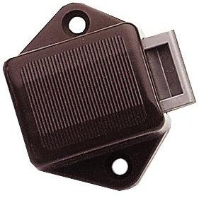 Haefele Mini-Push-Lock-Schloss 15 mm braun SB