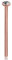 eeddoo Nasen-Piercing Nasenstecker Kristall Rosegold Edelstahl 0,8mm Pfirsich