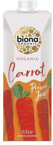 Biona Organic Carrot Juice 0.5lt