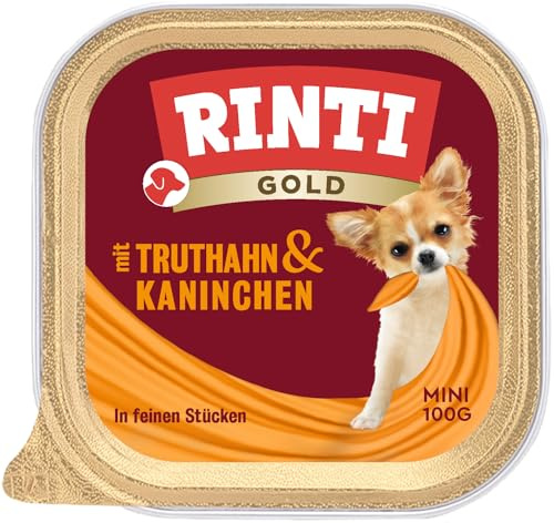 RINTI Gold mini Truthahn & Kaninchen 16x100g