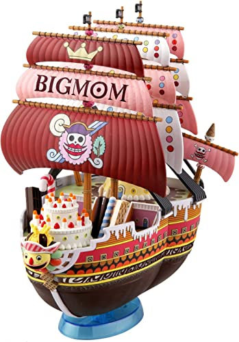 Bandai Hobby One Piece Grand Ship Collection Queen Mama Chanter Model Kit, Centre, Brown6