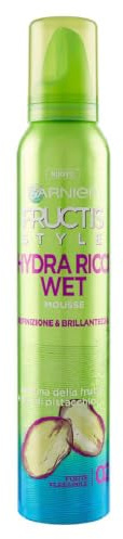 Garnier Fructis Hydra Lockig Wet Shine Mousse Ravviva Nass-Effekt, 200 ml