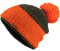 Parforce Bommelmütze Orange/Oliv Einheitsgröße