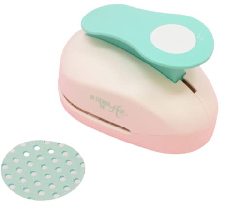 Craftelier - Kreislocher mit einem Durchmesser von 5,08 cm (2 Zoll) mit Druckhebel | geeignet für Papier und Karton | ideal für Bastelprojekte und Scrapbooking | Größe ca. 11,5 x 7 x 8 cm