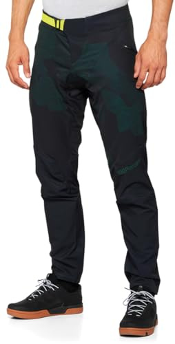 100% Pant. L. AIRMATIC LE Black Camo 28