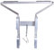 I-Shaped Ladder Standoff Downpipe Accessory - Aluminum Ladder Stabiliser Rubber Bumper - Multipurpose, Increased Stability and Security - No Trace, Slip Prevention