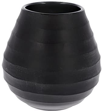 Goebel Vase, Slate, Schwarz, 14, 5x14,5 cm