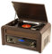 Fenton Nashville Retro Record Player with CD Player, Bluetooth Vinyl Player, Turntable with USB and Bluetooth, DAB+ Radio | Digital Radio, Vinyl to MP3 Converter Encoder | Retro Record CD Player Combo