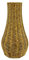 SM SunniMix Vase en rotin Vases en Osier Décor tissé à la Main Bouquets Arrangement de Fleurs, 19 cm x 35 cm x 9,5 cm