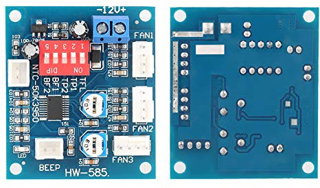 Thermostat-PWM-Lüftermodul, DC 12 V Vierdraht-Thermostat-PWM-Lüfterdrehzahlregler-Reglermodul Für PC
