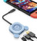 Tendak USB C to HDMI Adapter for Switch Cute 3 in 1 USB-C HUB with USB 3.0 PD Charging Port Type C to 4K HDMI Converter for Nintendo Switch/Switch OLED MacBook Pro Samsung S22 Huawei Mate 30 (Blue)