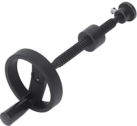 Airshi Vite per Morsa da Banco, T Installazione Semplice, Funzionamento Stabile, Volantino Autobloccante da 100 Mm, Nero