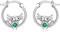 POPLYKE Axolotl Ohrringe für Frauen Sterling Silber Hoop Earrings Cute Animal Schmuck für Mädchen (Axolotl)