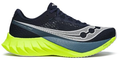 Saucony Hombre Zapato Correr 40 EU Azul Marino/Cedro Malla Espuma PWRRUN HG PWRRUN PB SPEEDROLL CARBONO PLACA SRS