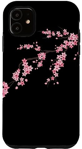 iPhone 11 Japanese Sakura Anime Pretty Flower Florist Cherry Blossom Case