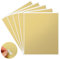 5 Stück 23,5 x 20 cm Rubbelaufkleber, Rubbellose Selber Machen, Gold Rubbel Etiketten, DIY Rubbeletiketten, Selbstklebendes Rubbeletikett (Gold)