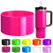 Neon Protective Silicone Boot for Stanley Cup 20-40oz, Hydro Flask 12-24oz & Simple Modern 20-40oz, Antislip Sleeve Cover Neon for More Tumblers & Water Bottles with 2.8-2.95 Base, Electric Pink