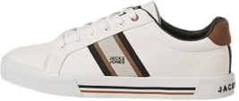 JACK & JONES Herren Jfwgorgon Canvas Sn, Bright White, 43 EU